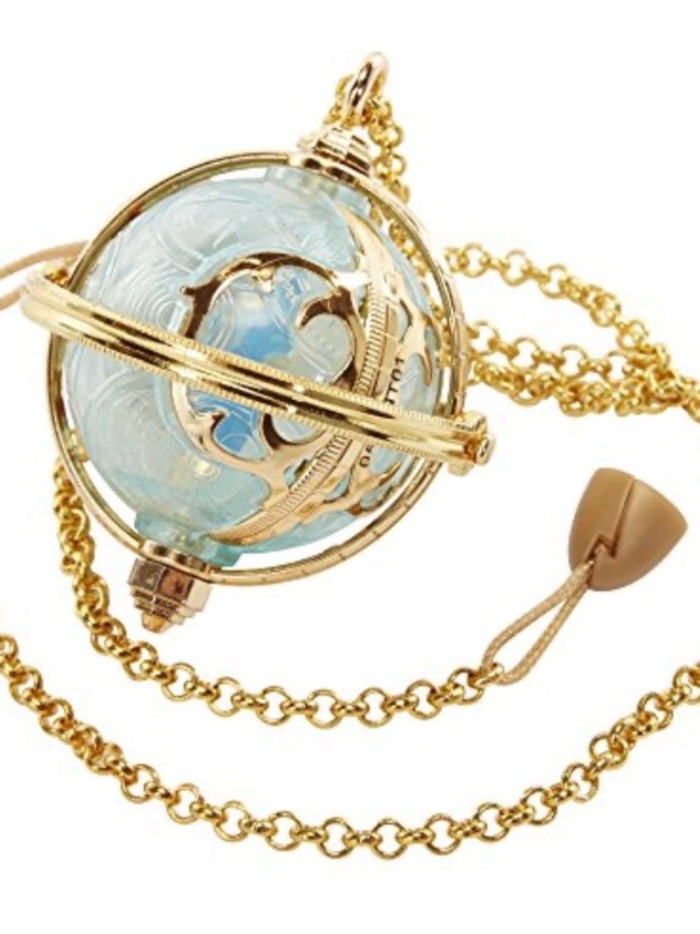 Alice Through the Looking Glass Chronosphere Necklace